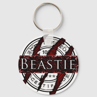 Porte-clés Beastie certifiée