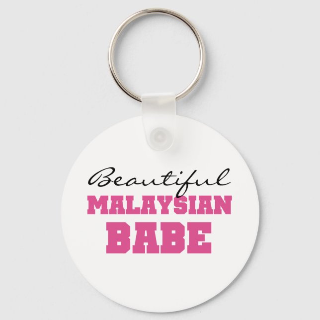 Porte-clés Beau bébé malaisien (Recto)