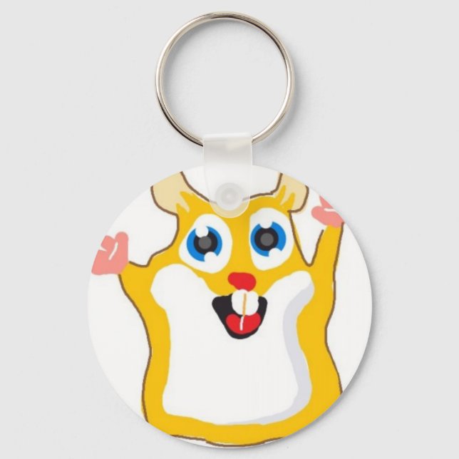 Porte-clés Beau hamster porte - clé pour enfants (Recto)