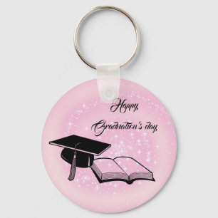 Porte-clés Beau Joyeux Joyeux jour de Graduations