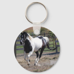 Porte-clés Beau Paint Pinto Horse