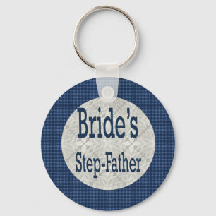 Porte-clés Beau-père du porte - clé de jeune mariée