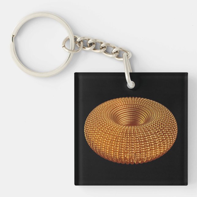 Porte-clés Beau Torus d'or (Devant)