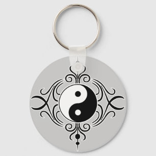 Porte-clés Beau Yin Yang Tshirt ou produit