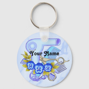 Porte-clés Beautician Blue Pansy