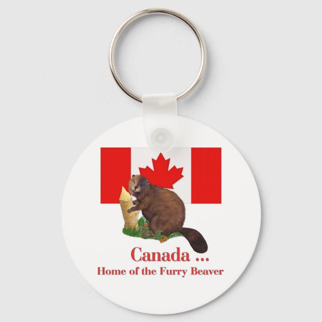 Porte-clés Beaver Furry (Recto)