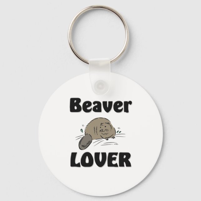 Porte-clés Beaver Lover (Recto)