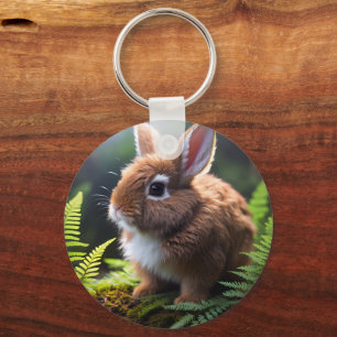Porte-clés Bébé Brown nain lapin, Clavier