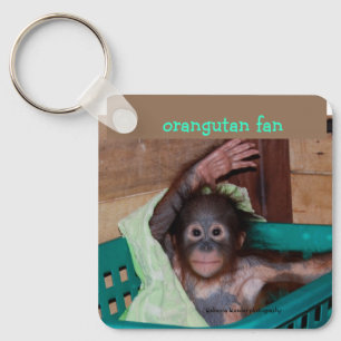 Porte-clés Bébé d'Orangoutan au Sanctuaire