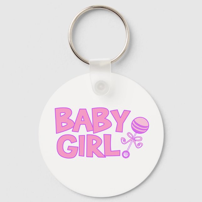 Porte-clés Bébé fille (Recto)