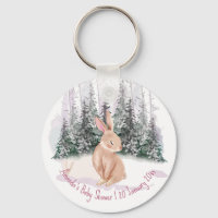 Bébé Il fait froid Hors du baby shower de lapin d'