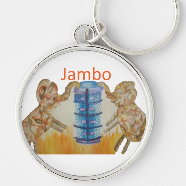 Porte-clés Bébé Jambo Jumbo Elephant (Devant)