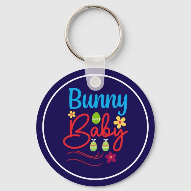 Porte-clés Bébé lapin-62342 (Recto)