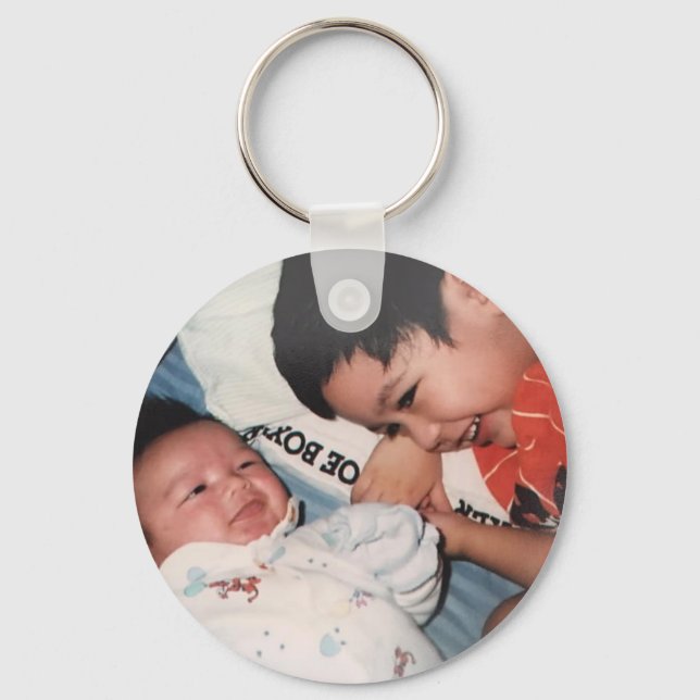 Porte-clés Bébé mignon Porte - clé de famille (Recto)
