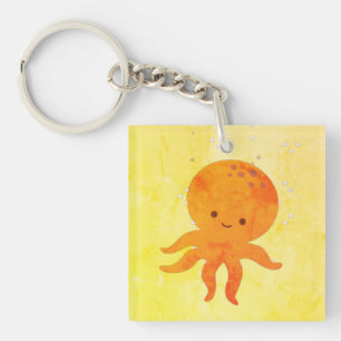Porte-clés Bébé mignon poulpe Cartoon