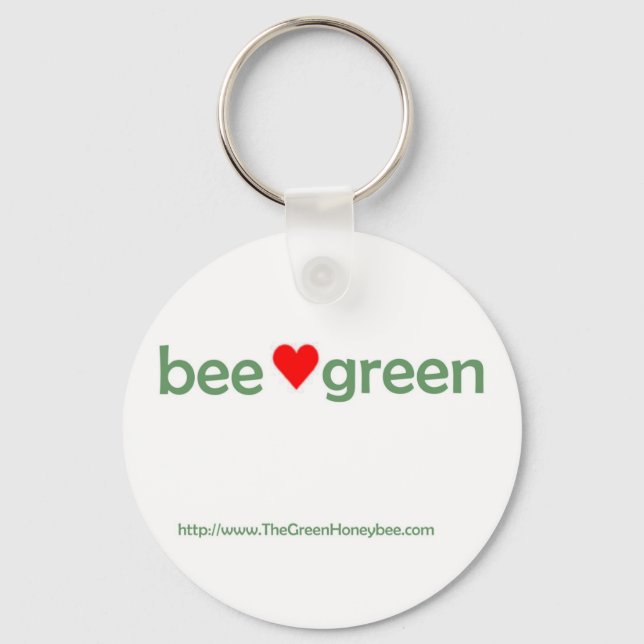 Porte-clés Bee Green porte - clé (Recto)