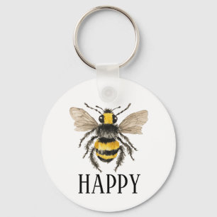 Porte-clés Bee Happy Honey Bee Porte - clé