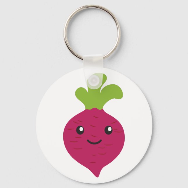 Porte-clés Beète Cute Kawaii (Recto)