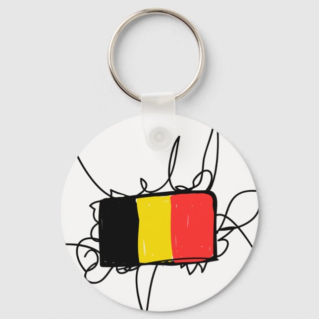 Porte-clés belgique (Recto)