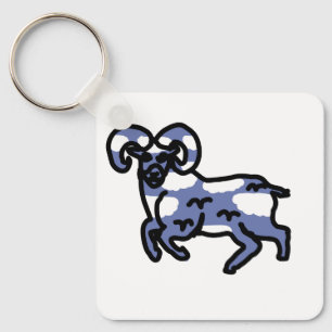 Porte-clés Bélier – Animal du zodiaque minimal