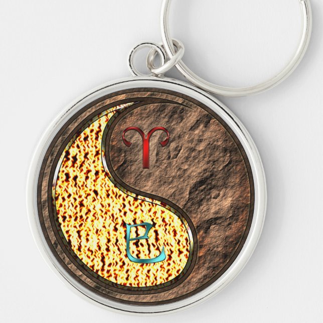 Porte-clés Bélier et Serpent de Terre (Devant)