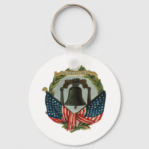 Porte-clés Bell de la Liberté Vintage