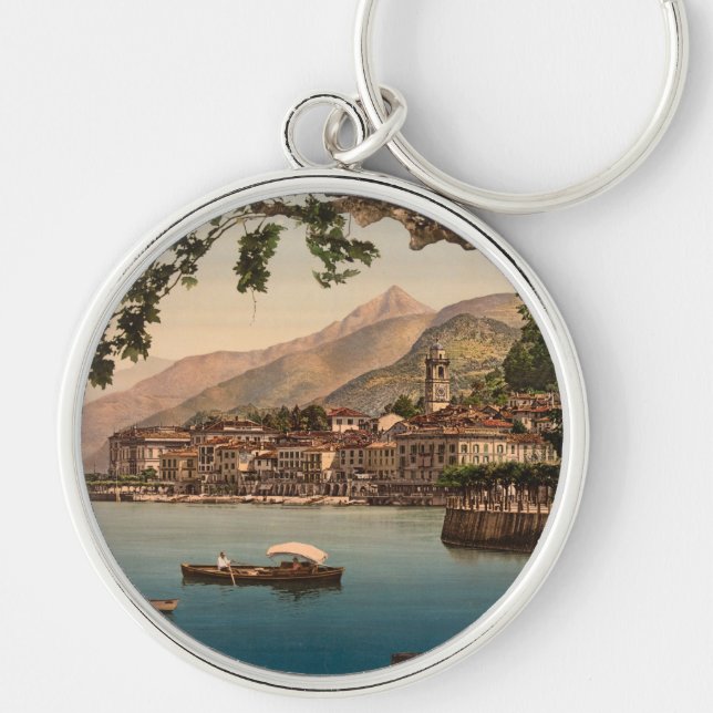 Porte-clés Bellagio I, lac Como, Lombardie, Italie (Devant)