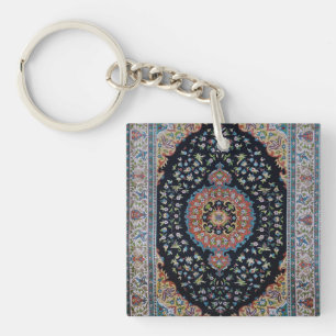 Porte-clés Belle Bleue Oriental Antique Kilim Rug