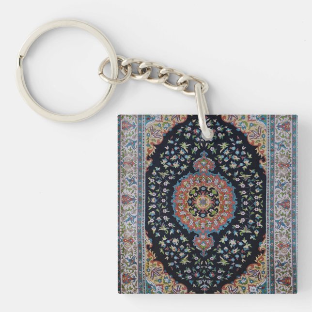 Porte-clés Belle Bleue Oriental Antique Kilim Rug (Devant)