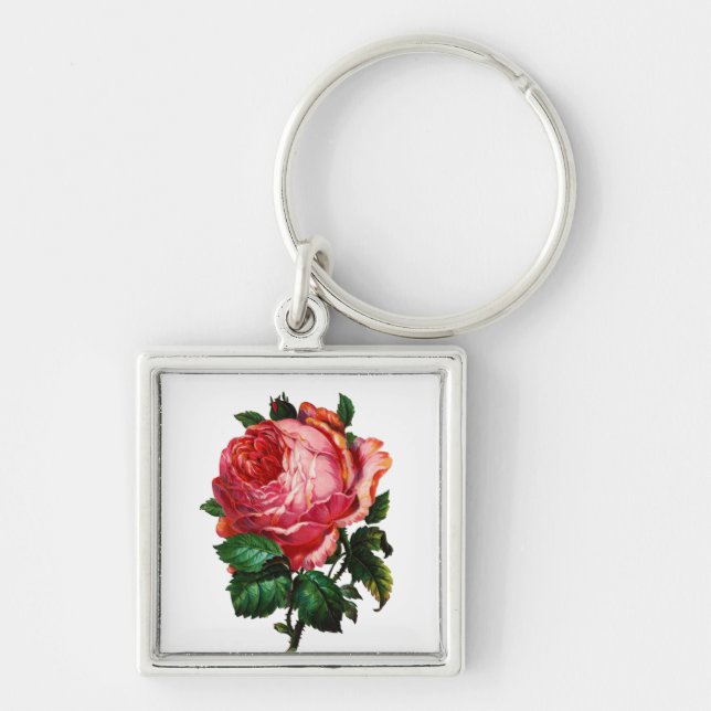 PORTE-CLÉS BELLE ROSE ROSE ROSE (Devant)