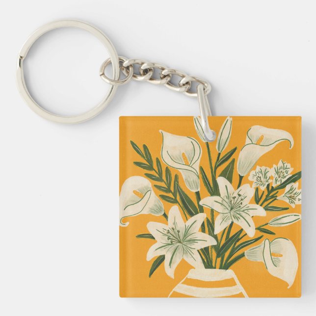 Porte-clés Belles Fleurs (Devant)