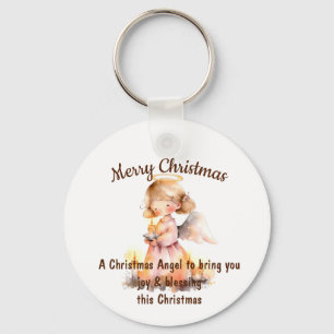 Porte-clés Bénédiction de l'ange de Noël