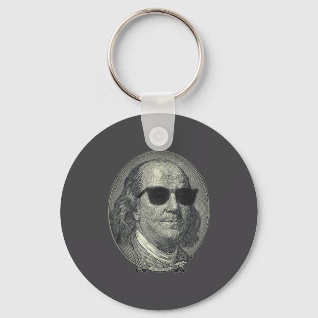 Porte-clés Benjamin Franklin Le Benjamin C'est Tout  (Recto)
