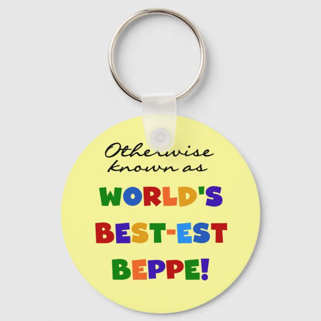 Porte-clés Beppe le plus connu (Recto)