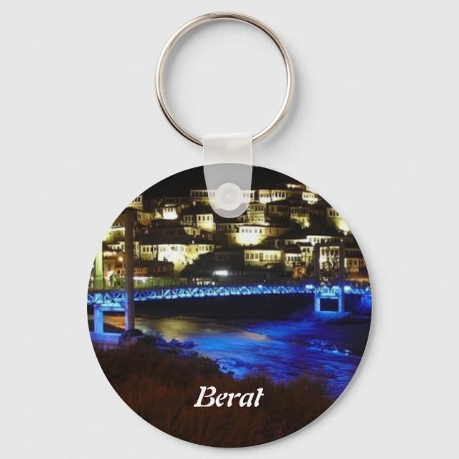 Porte-clés Berat Albanie (Recto)