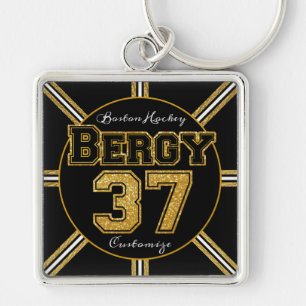 Porte-clés Bergy de hockey de Boston 37