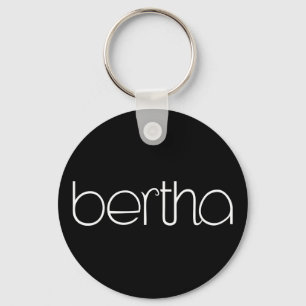 Porte-clés Bertha white Keychain