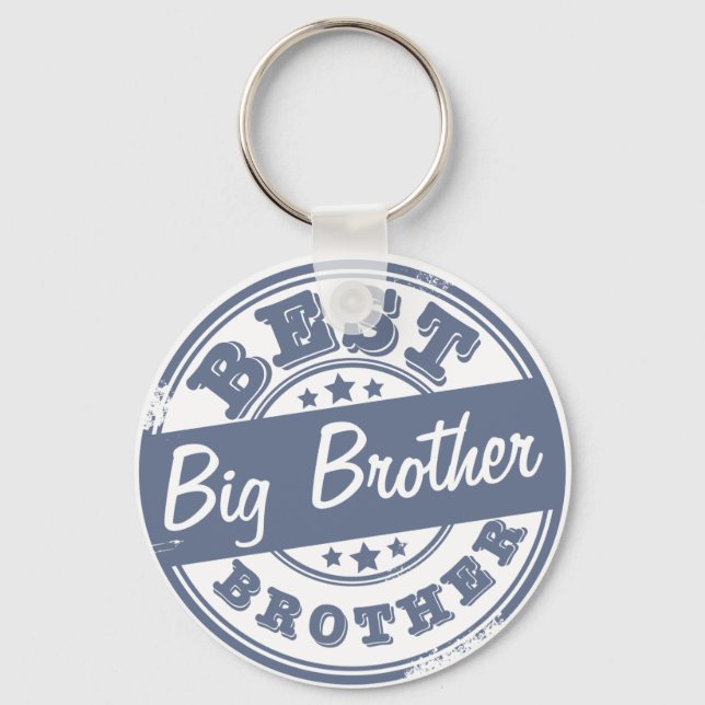 Porte-clés Best Big Brother - effet tampon - (Recto)