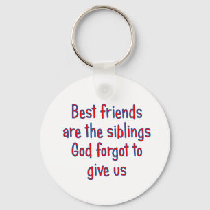 Porte-clés Best Friends are the siblings
