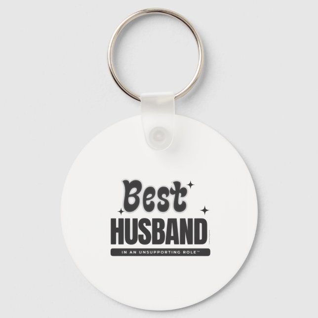 Porte-clés BEST HUSBAND in an Unsupporting Role- (Recto)