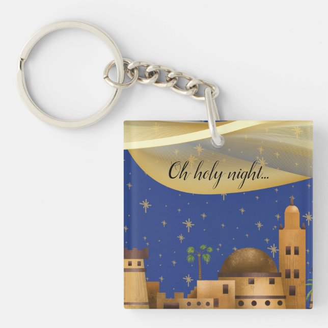 Porte-clés Bethlehem Oh Holy Night (Devant)