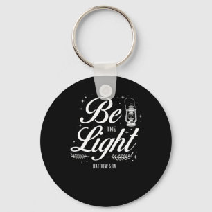Porte-clés Bible Verse Be The Light Matthew 514