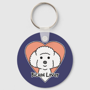 Porte-clés Bichon Frise Lover