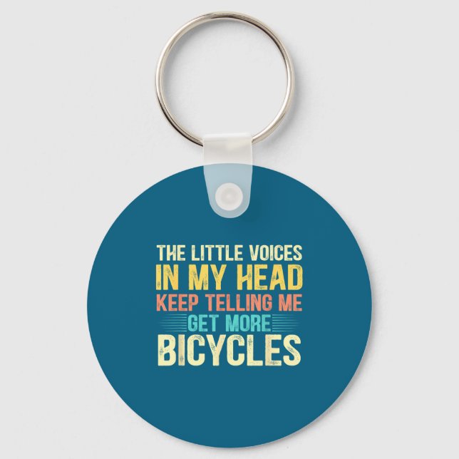 Porte-clés Bicycle Lover Funny Quote Cycling Humor  (Recto)