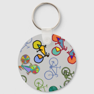 Porte-clés bicyclettes multiples