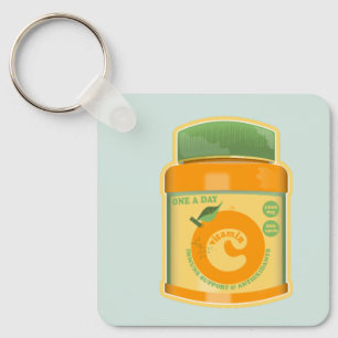 Porte-clés Bien-être vitamine C