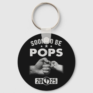 Porte-clés Bientôt Être Pops Est 2025 Fête des pères Première
