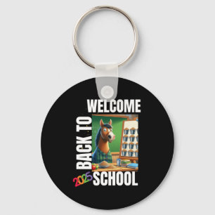 Porte-clés Bienvenue À L'Autocollant School 2025