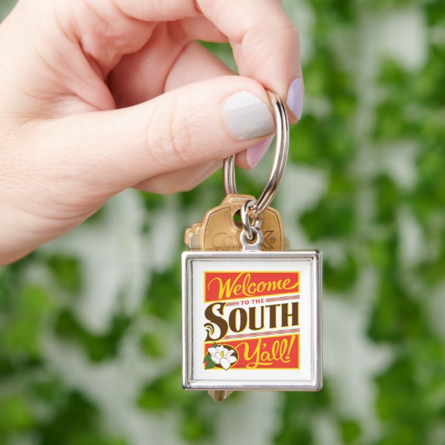 Porte-clés Bienvenue Au South Y'all (main)
