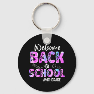 Porte-clés Bienvenue Retour À L'École 4E Année Retour À L'Éco